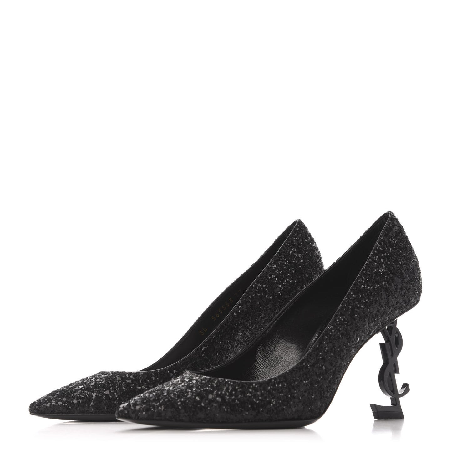Glitter Opyum 85 Pumps 37 Black