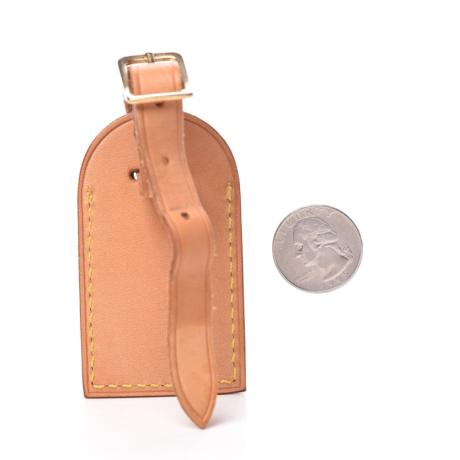 Louis Vuitton Vachetta Luggage Tag 2 of 4