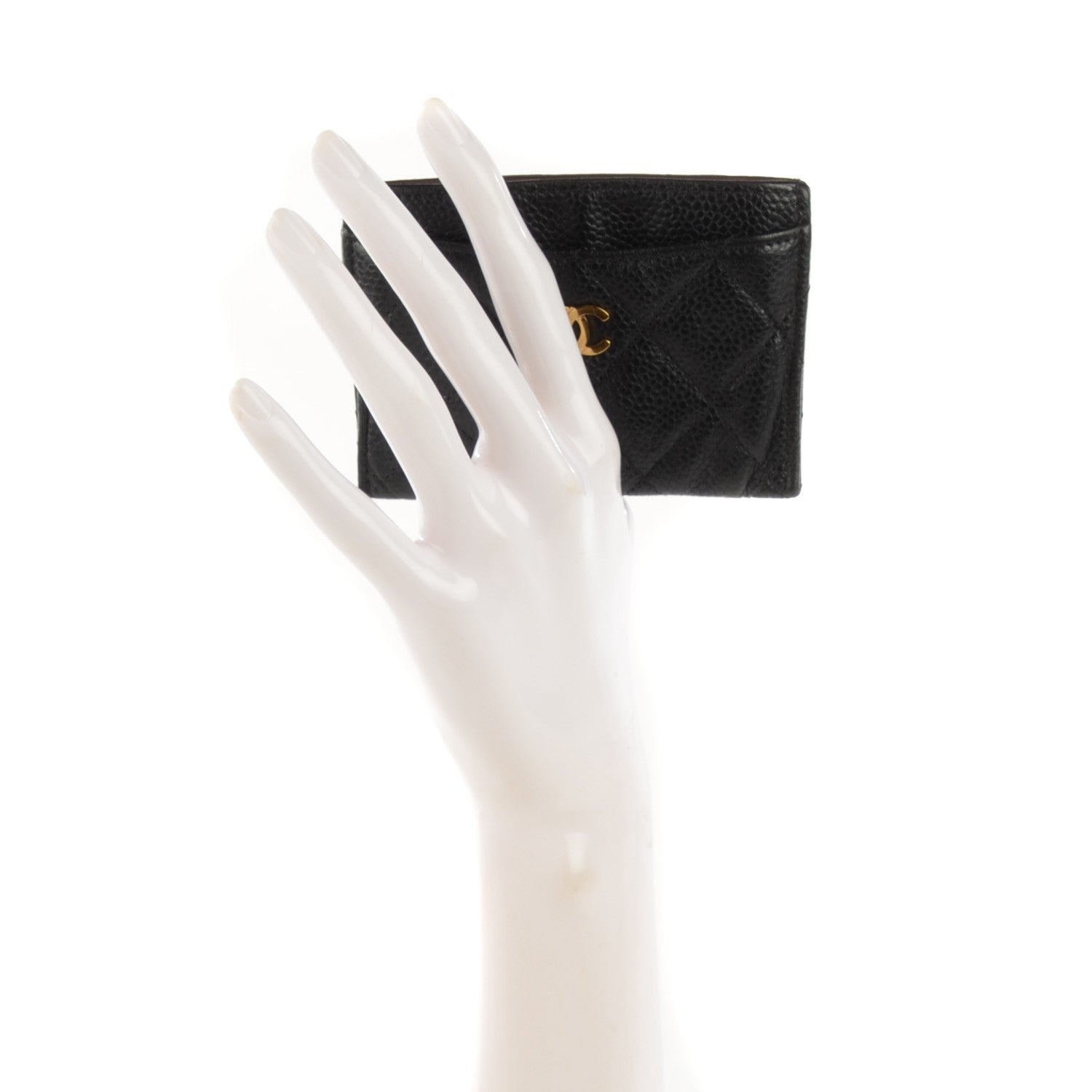 Chanel Caviar Quilted Card Holder Black 2 of 8