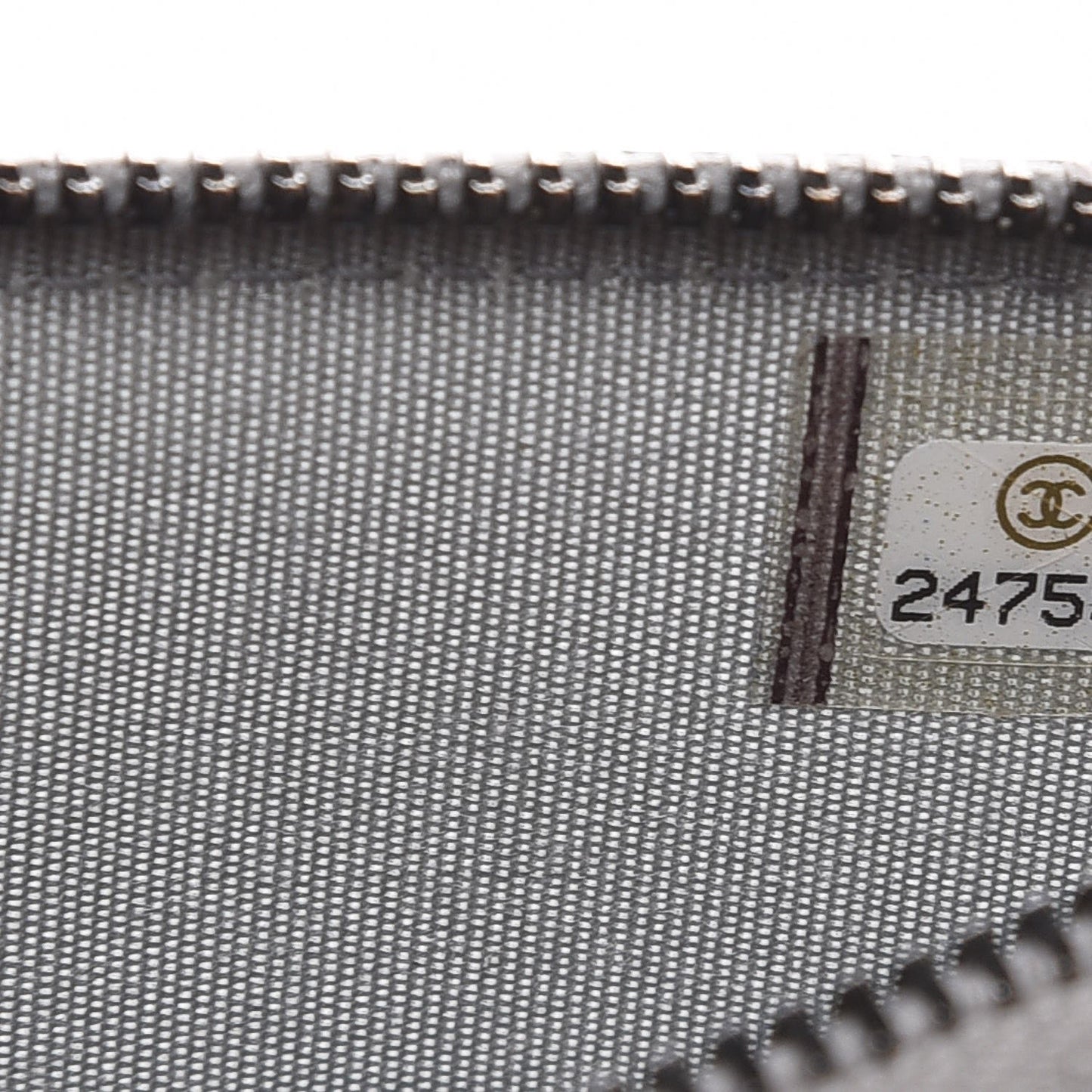 Metallic Caviar Quilted Small Boy Clutch With Chain Silver