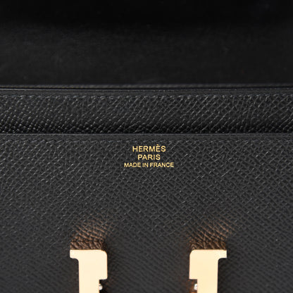 Hermes Epsom Constance Wallet To Go Black 8 of 11