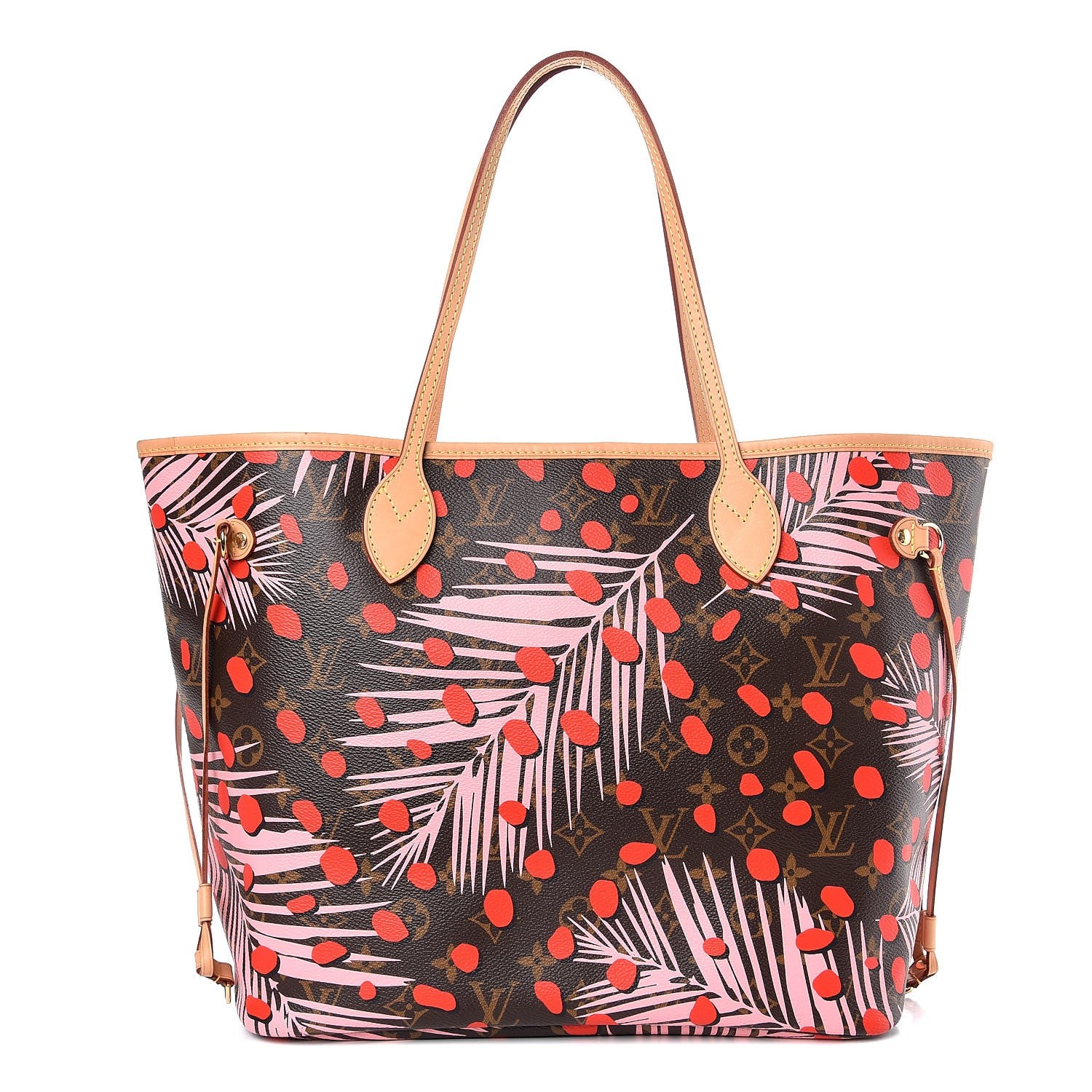 Louis Vuitton Monogram Jungle Dots Neo Neverfull MM Sugar Pink Poppy 1 of 8