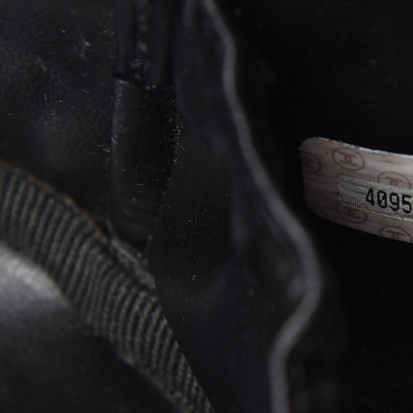 Lambskin Vanity Cosmetic Case Black