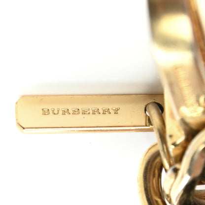 Burberry Cashmere House Check Thomas Rucksack Bear Bag Charm Ash Rose 3 of 6