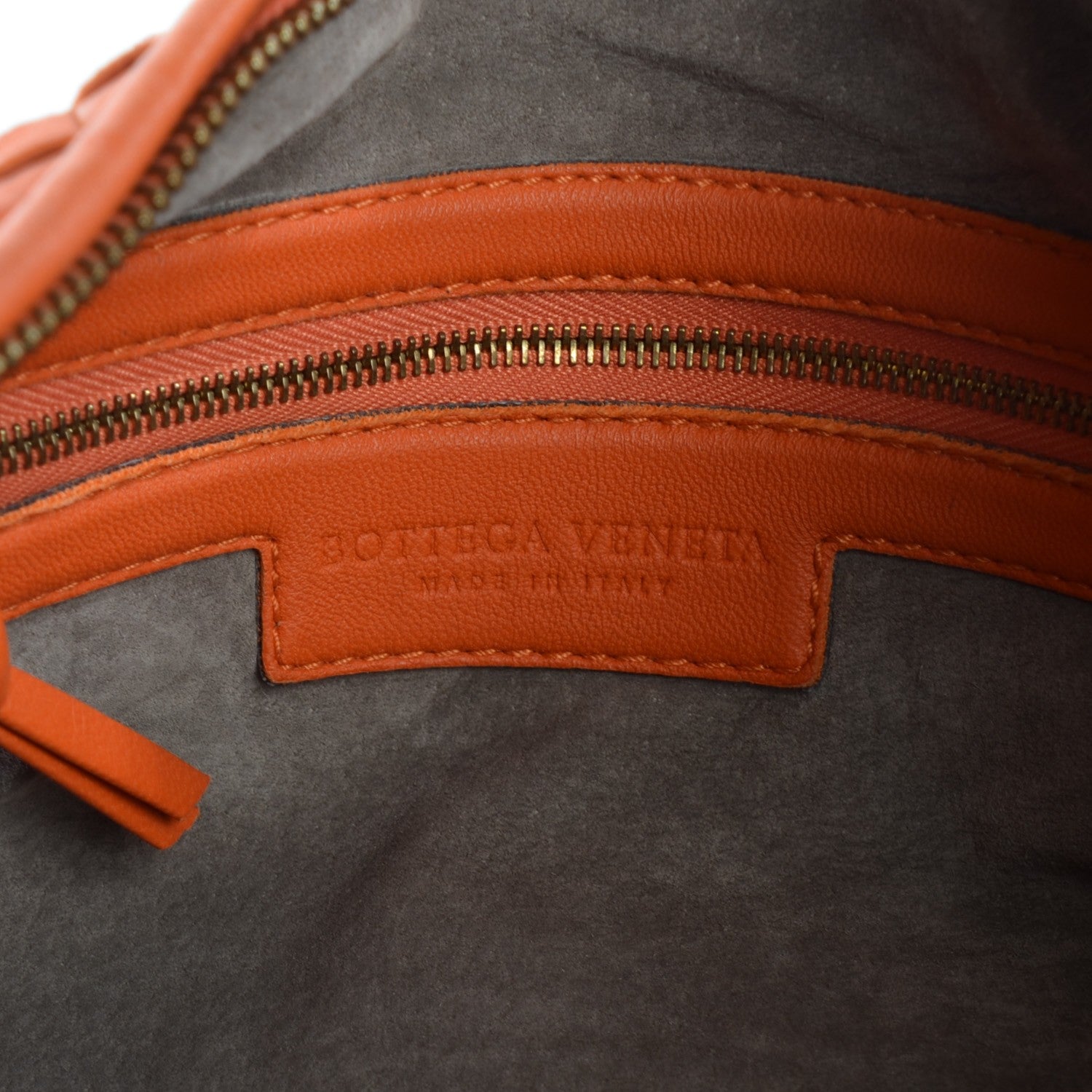 Bottega Veneta Nappa Intrecciato Large Veneta Hobo Burnt Orange 10 of 13