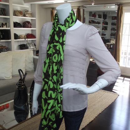 Louis Vuitton Cotton Graffiti Green 2 of 5