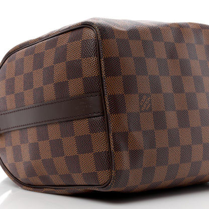 Louis Vuitton Damier Ebene Speedy Bandouliere 25 11 of 13