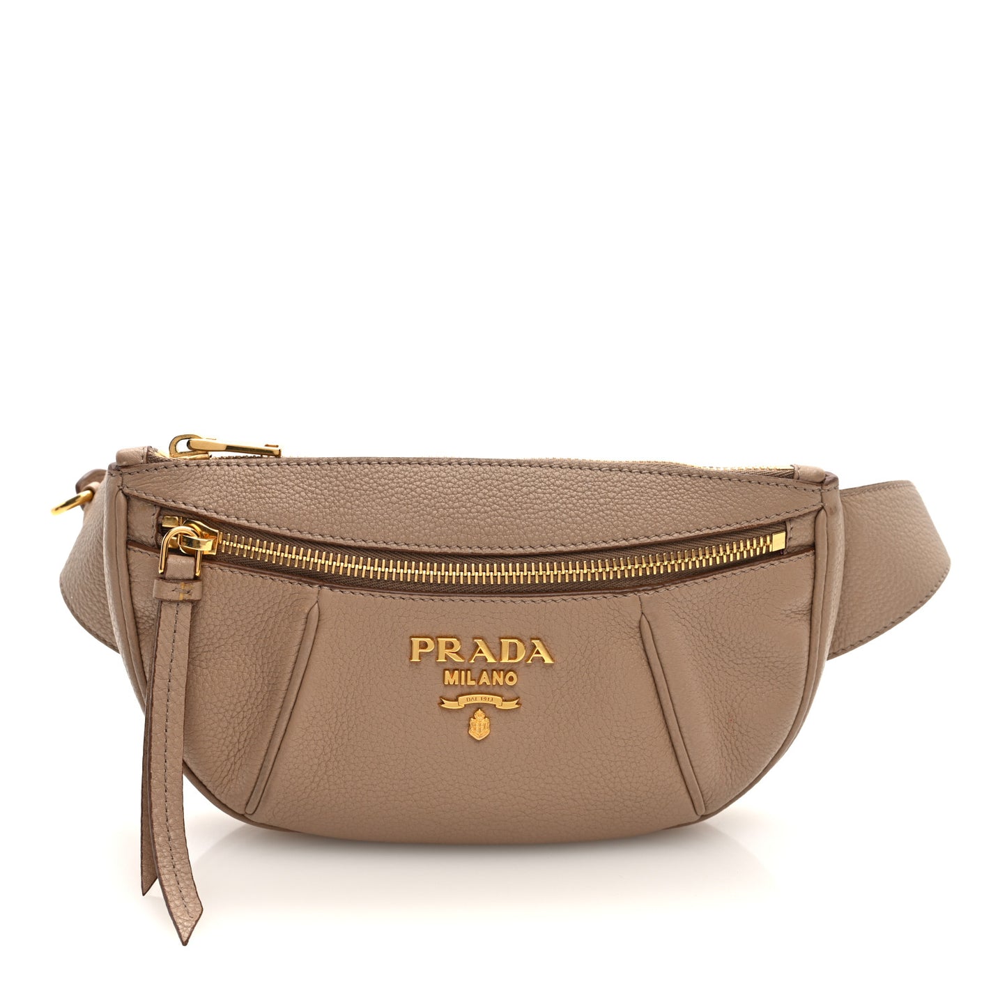Vitello Daino Small Belt Bag Cammeo