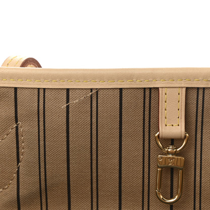 Louis Vuitton Monogram Stamped Inside Out Neverfull Bandouliere GM Beige 10 of 10