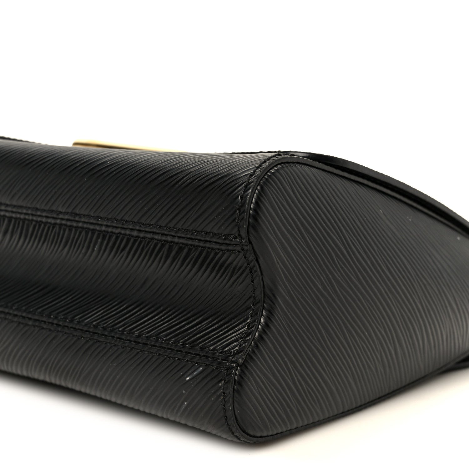 Louis Vuitton Epi Twist Braided Strap Shoulder Bag MM Black 9 of 10