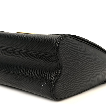 Louis Vuitton Epi Twist Braided Strap Shoulder Bag MM Black 9 of 10