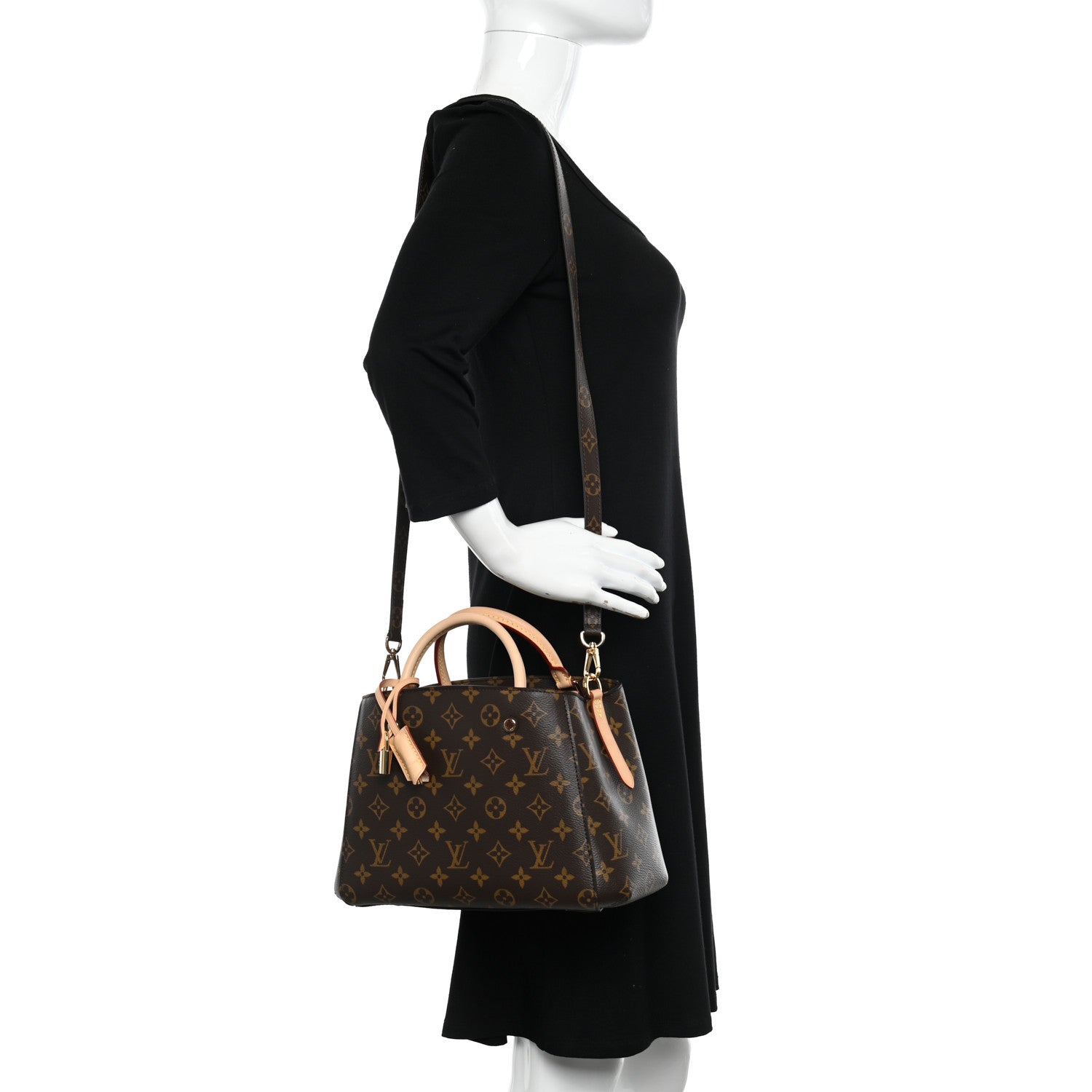 Louis Vuitton Monogram Montaigne BB 2 of 9
