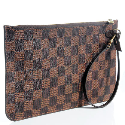 Louis Vuitton Damier Ebene Neverfull MM GM Pochette 3 of 7
