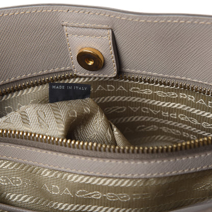 Prada Saffiano Lux Large Tote Argilla 9 of 19