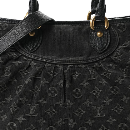 Louis Vuitton Denim Neo Cabby GM Black 7 of 9
