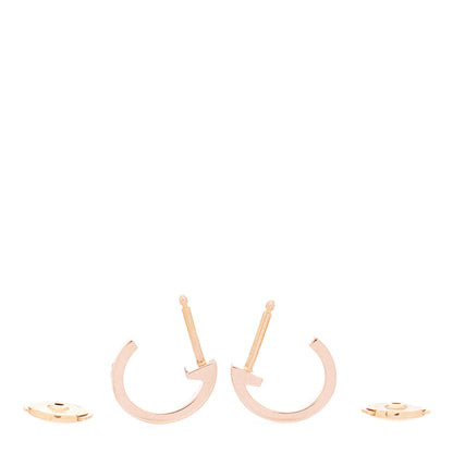 Cartier 18K Pink Gold Small LOVE Hoop Earrings 3 of 7