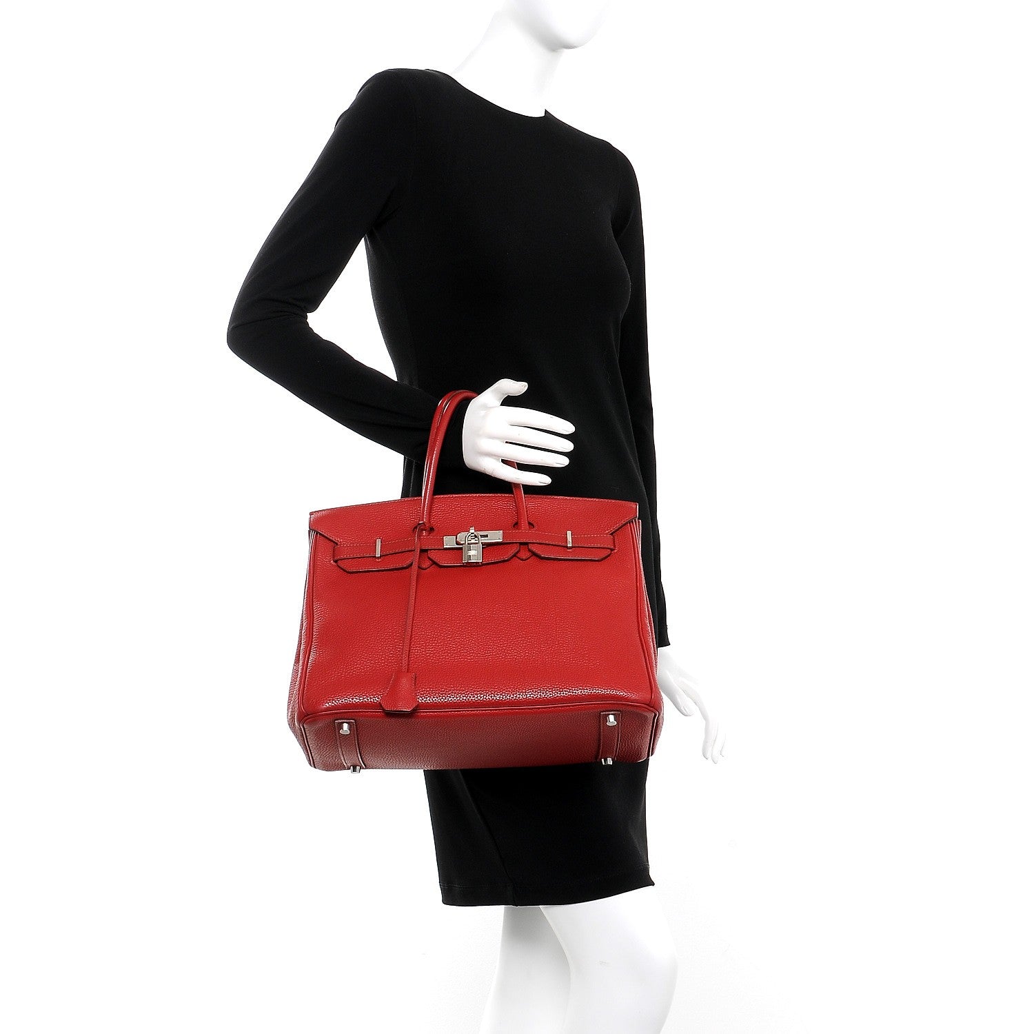 Hermes Togo Birkin 35 Rouge Garance 2 of 37
