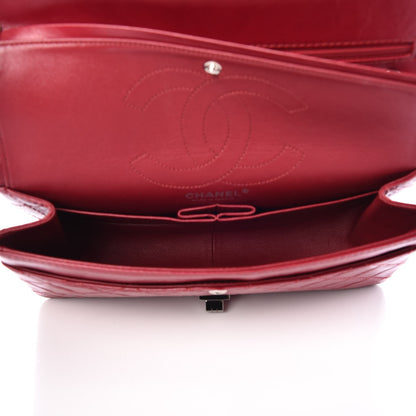 Chanel Aged Calfskin Quilted 2.55 Reissue 226 Flap Red 8 of 11
