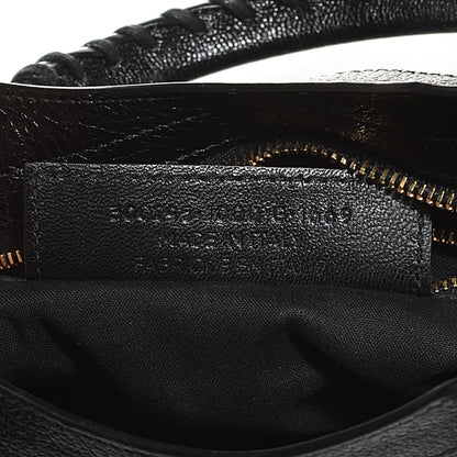 Balenciaga Chevre Gold Metallic Edge Hardware Mini City Black 7 of 12