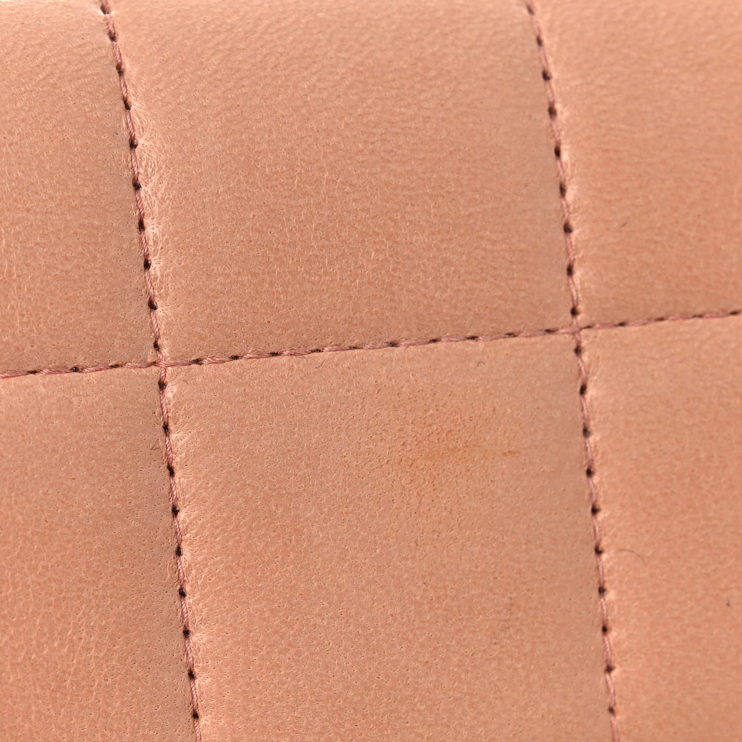 Lambskin East West Chocolate Bar Flap Light Orange