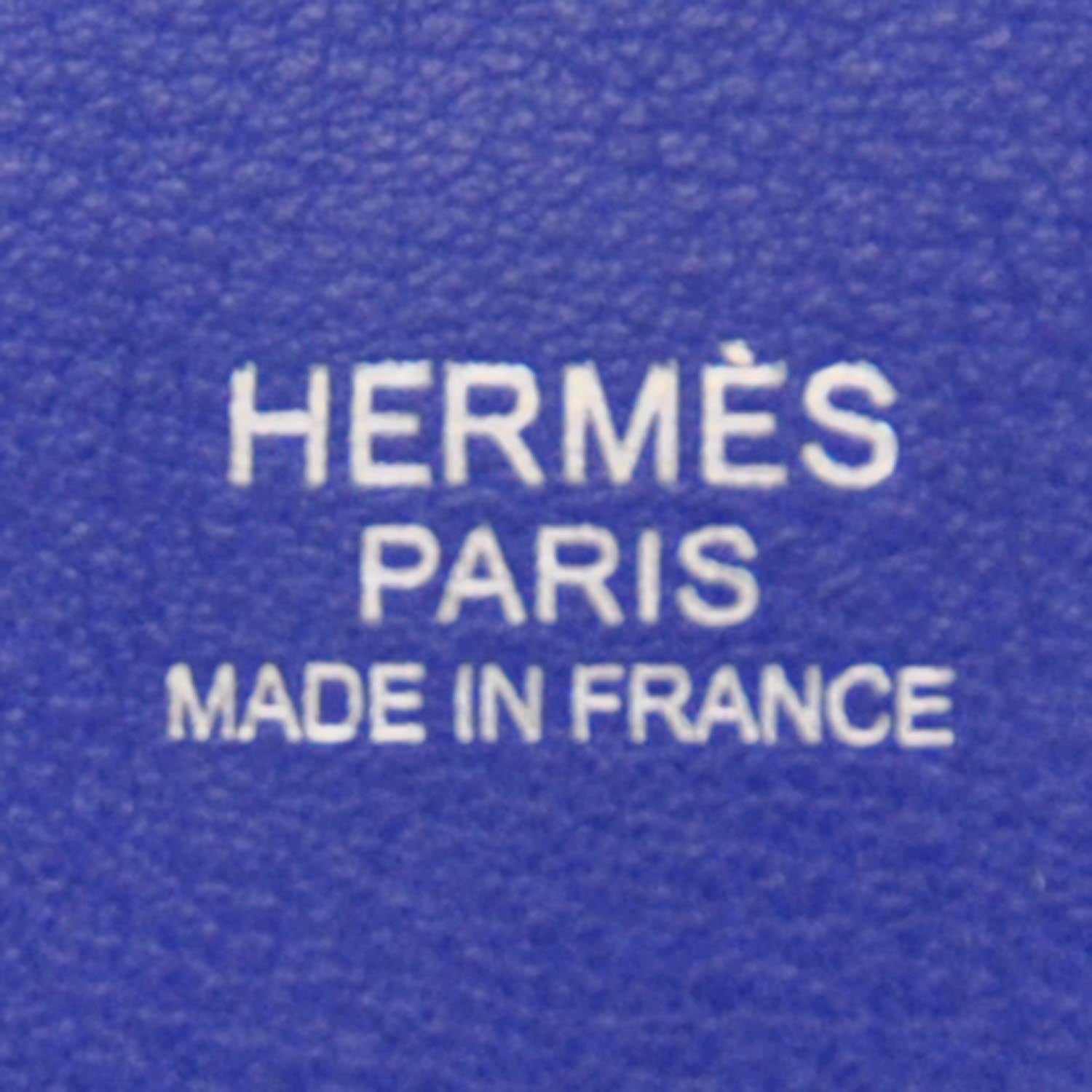 Hermes Swift Toolbox 33 Bleu Electrique 7 of 9