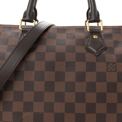 Louis Vuitton Damier Ebene Speedy Bandouliere 30 8 of 11