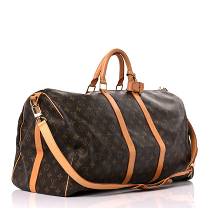Louis Vuitton Monogram Keepall Bandouliere 55 3 of 36