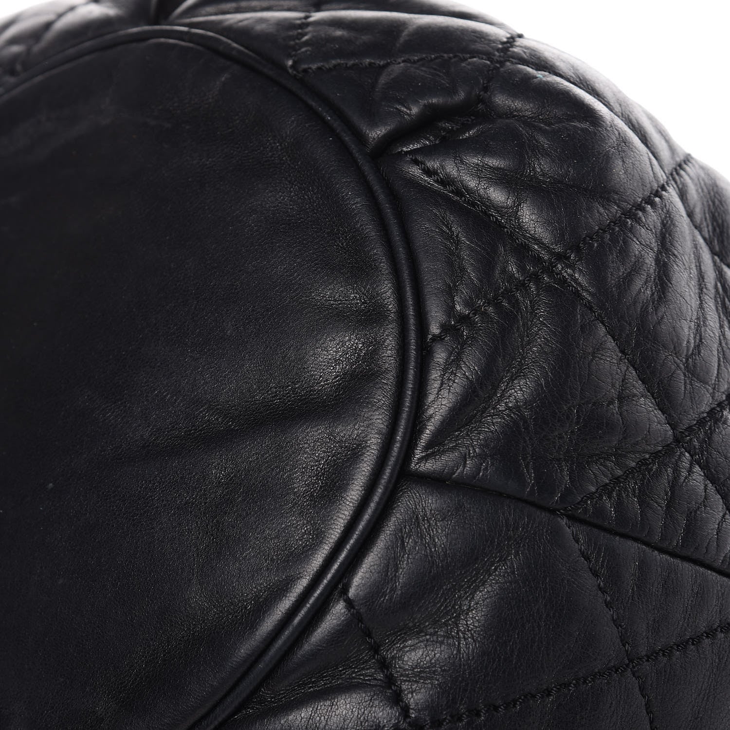 Chanel Lambskin Quilted Cloudy Bundle Hobo Black 10 of 17