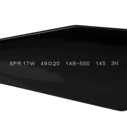 Prada Acetate Symbole Sunglasses SPR 17W Black 6 of 9