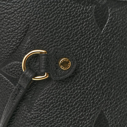 Louis Vuitton Empreinte Monogram Giant Neverfull MM Black 12 of 14