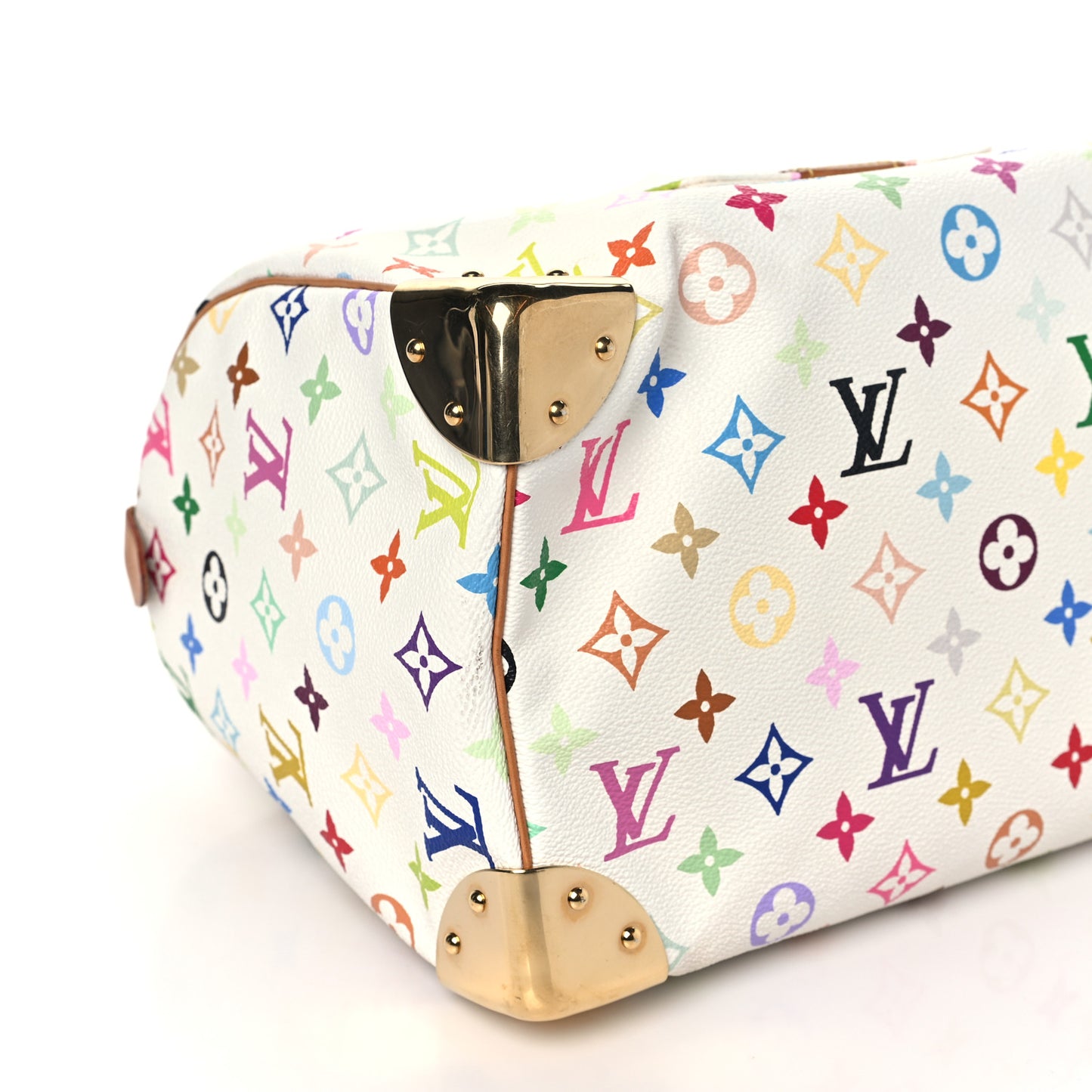 Monogram Multicolor Speedy 30 White