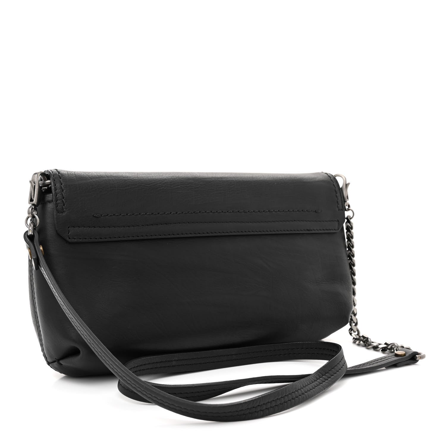 Lanvin Calfskin Large Happy Cross Body Black 3 of 11