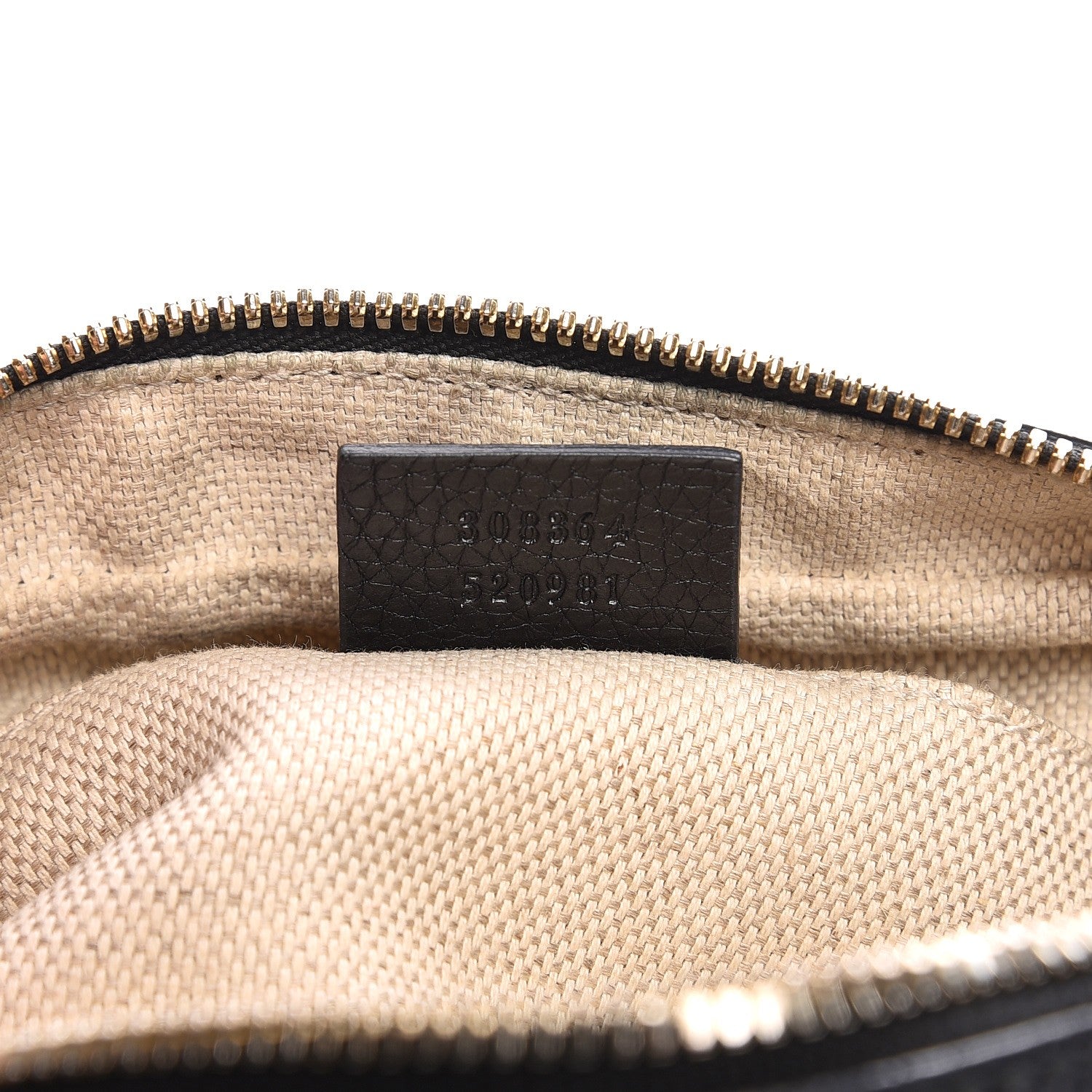 Gucci Pebbled Calfskin Small Soho Disco Bag Black 8 of 11