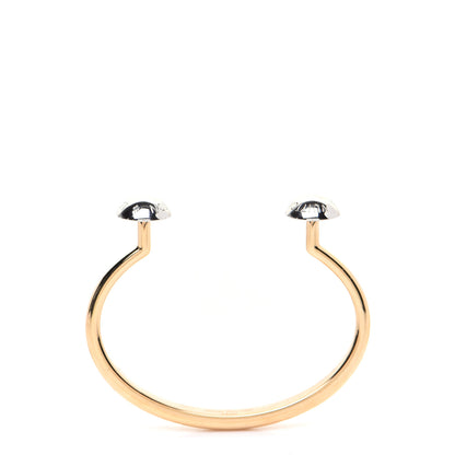 Louis Vuitton Metal Studdy Bracelet M Gold Silver 3 of 10