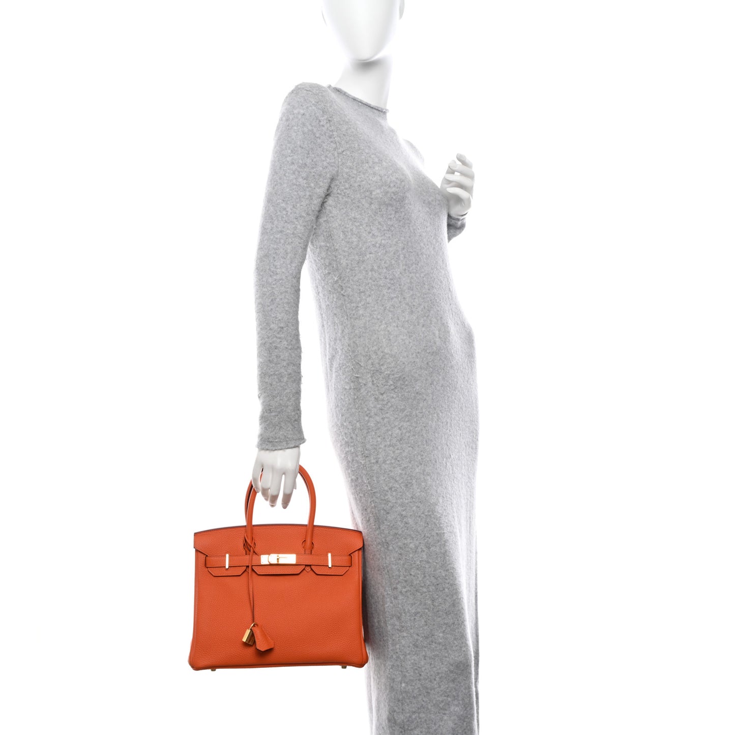 Togo Birkin 30 Orange
