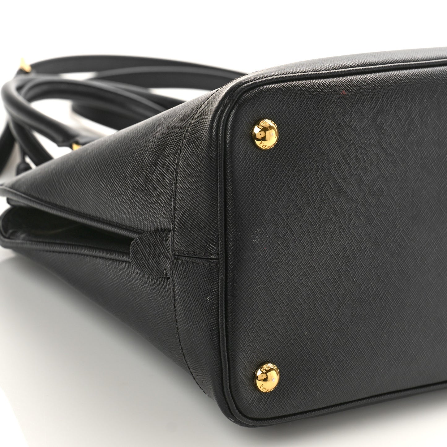 Saffiano Lux Medium Promenade Tote Black