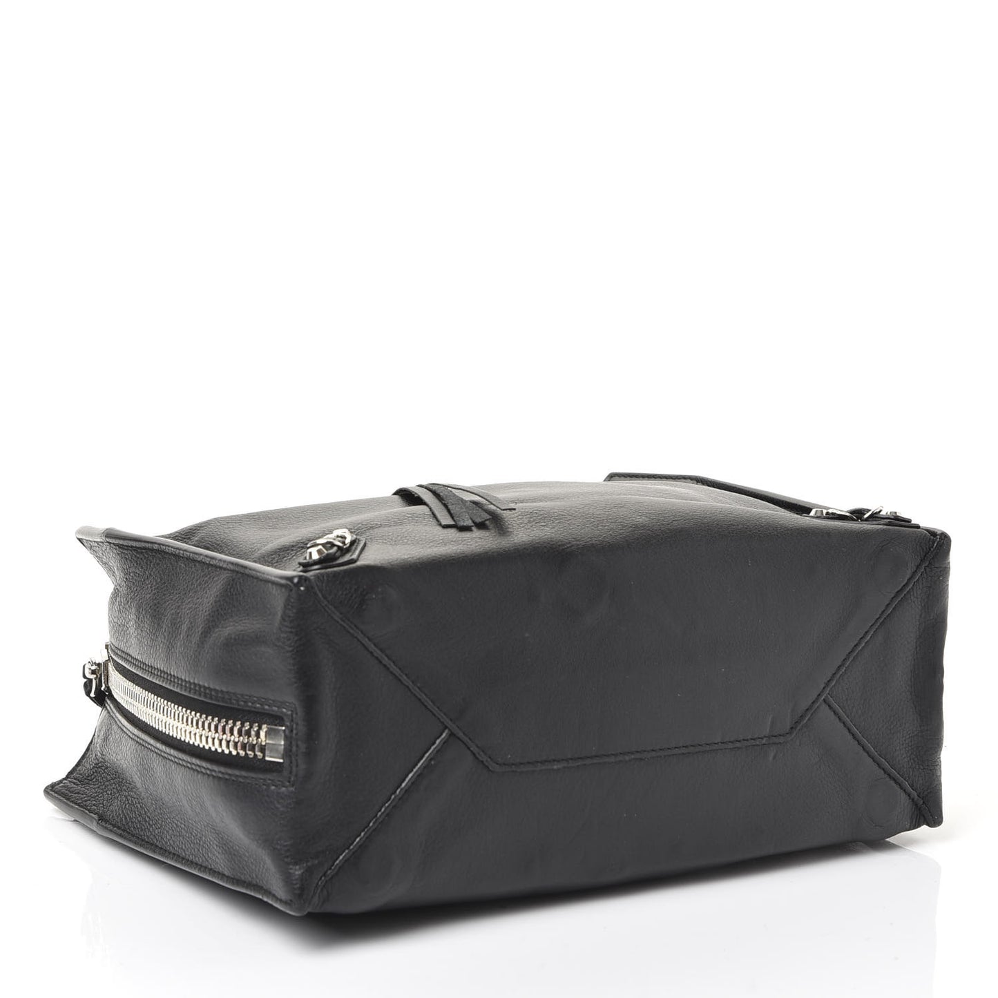 Veau Papier A6 Zip Around Tote Black