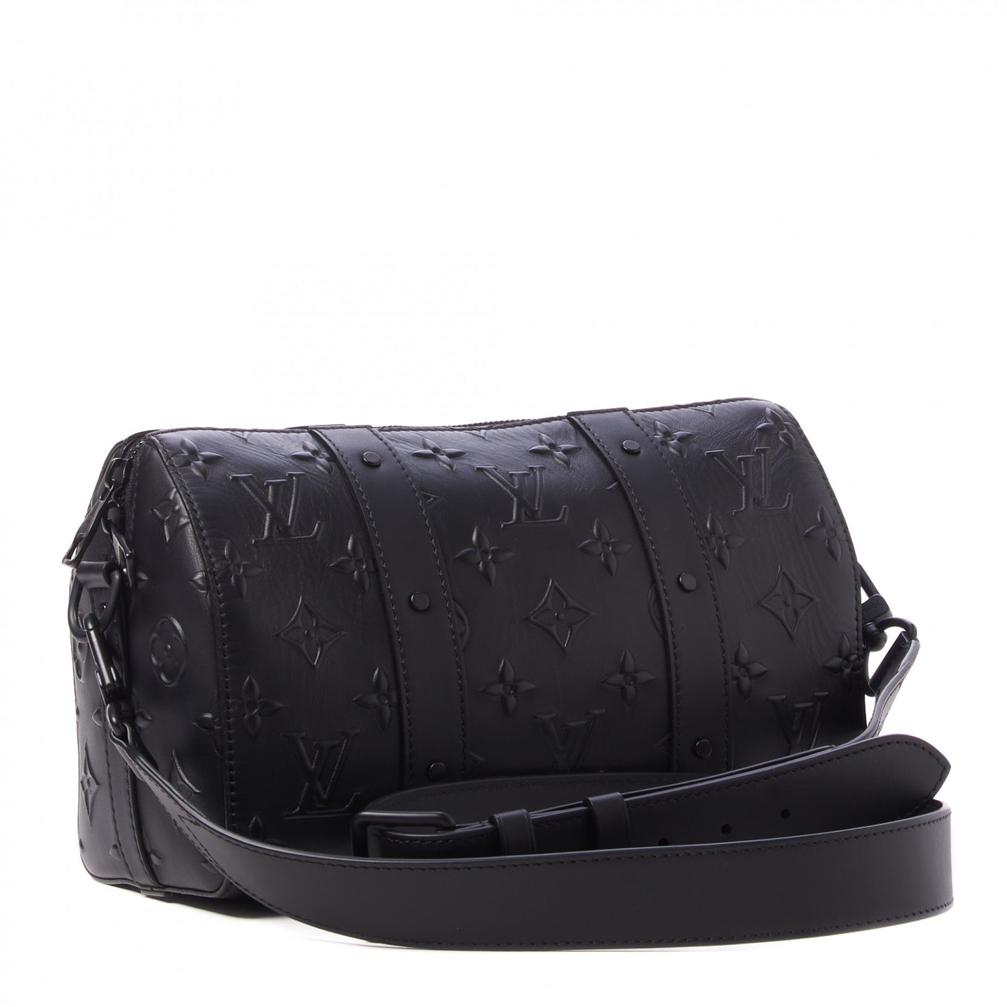 Monogram Seal City Keepall Black