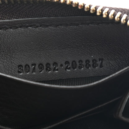 Gucci Guccissima GG Pierce Zip Around Wallet Dark Brown 7 of 7