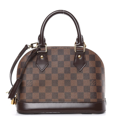 Louis Vuitton Damier Ebene Alma BB 1 of 10