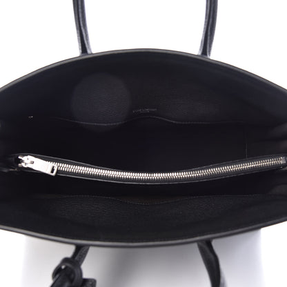 Saint Laurent Grained Calfskin Small Supple Sac De Jour Black 5 of 11