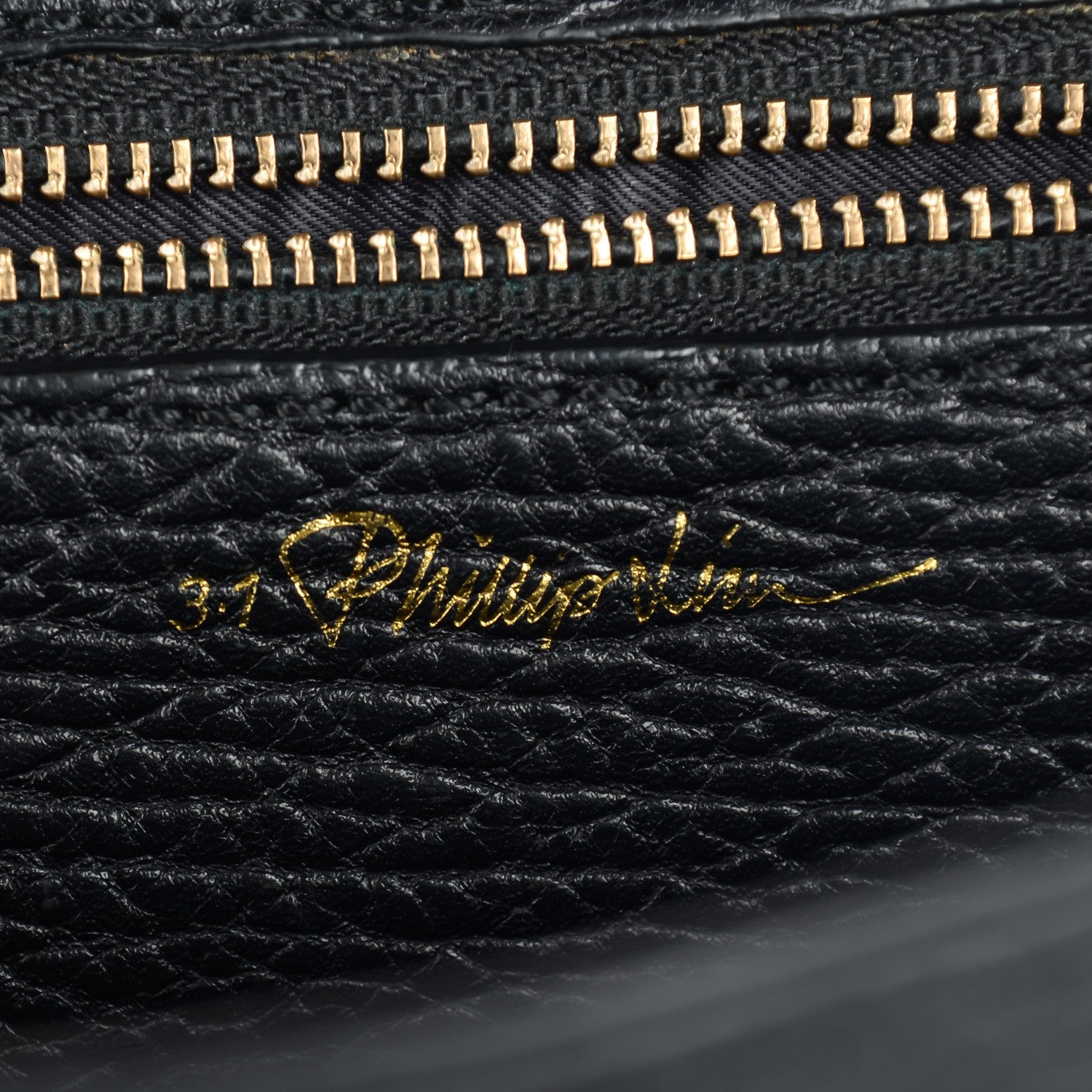 3.1 Phillip Lim 3.1 Textured Calfskin Medium Pashli Satchel Black 10 of 13