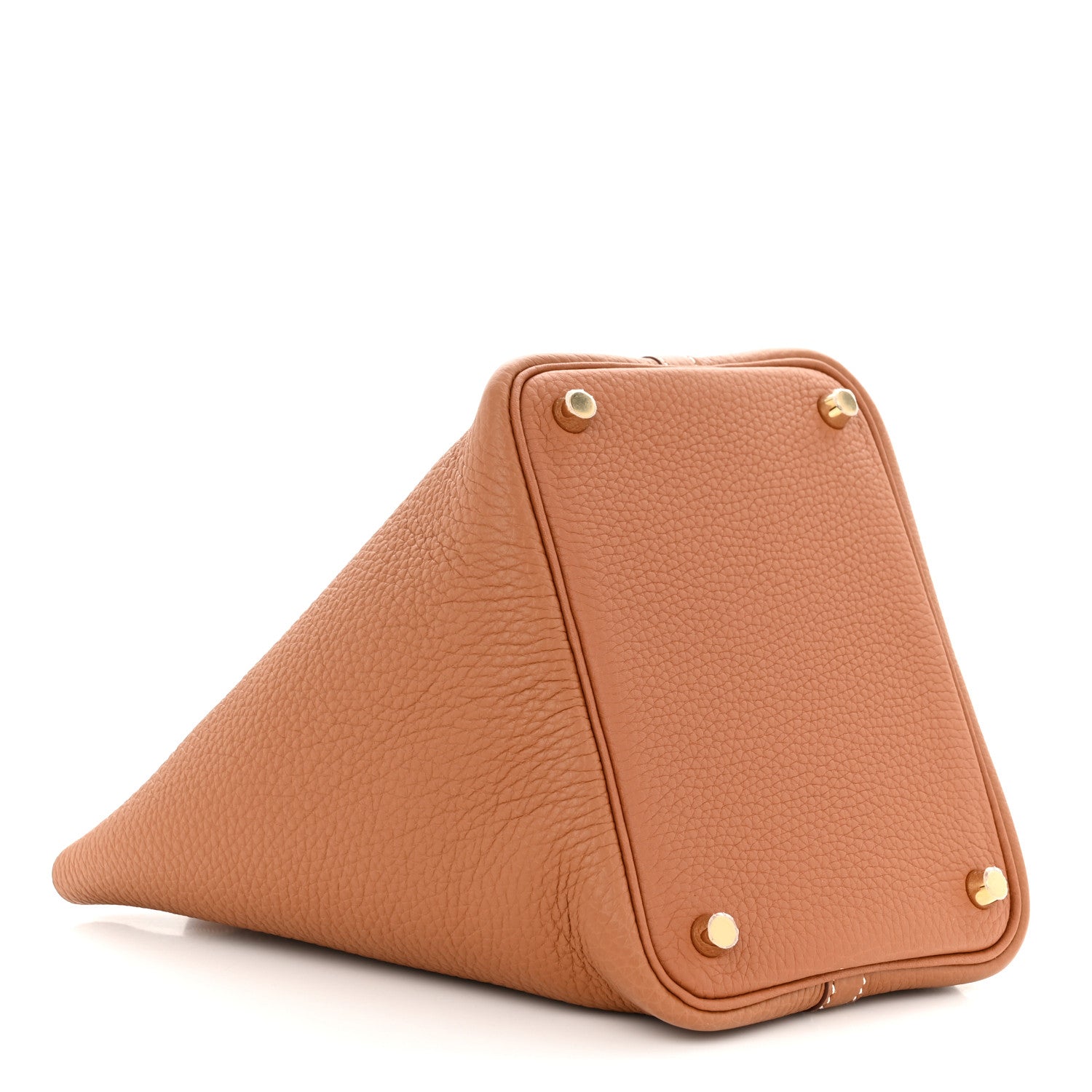 Hermes Taurillon Clemence Picotin Lock 18 PM Gold 4 of 11