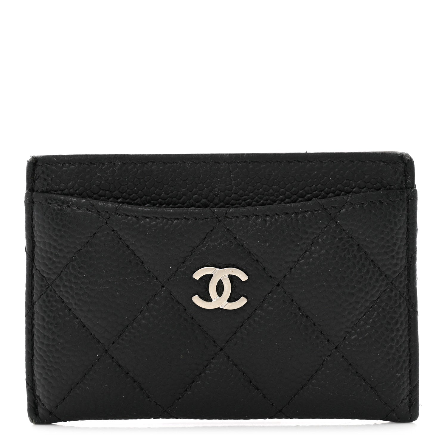 Chanel Caviar Quilted Card Holder Black 1 of 9
