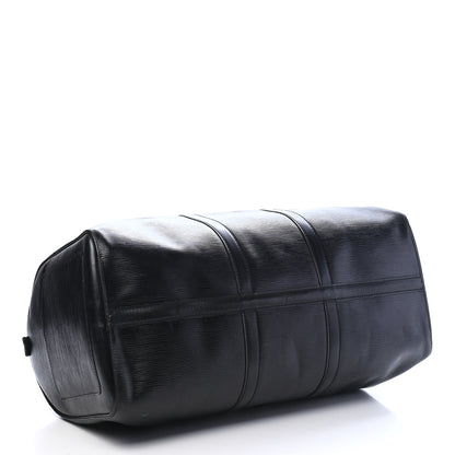 Louis Vuitton Epi Keepall 50 Black 3 of 8