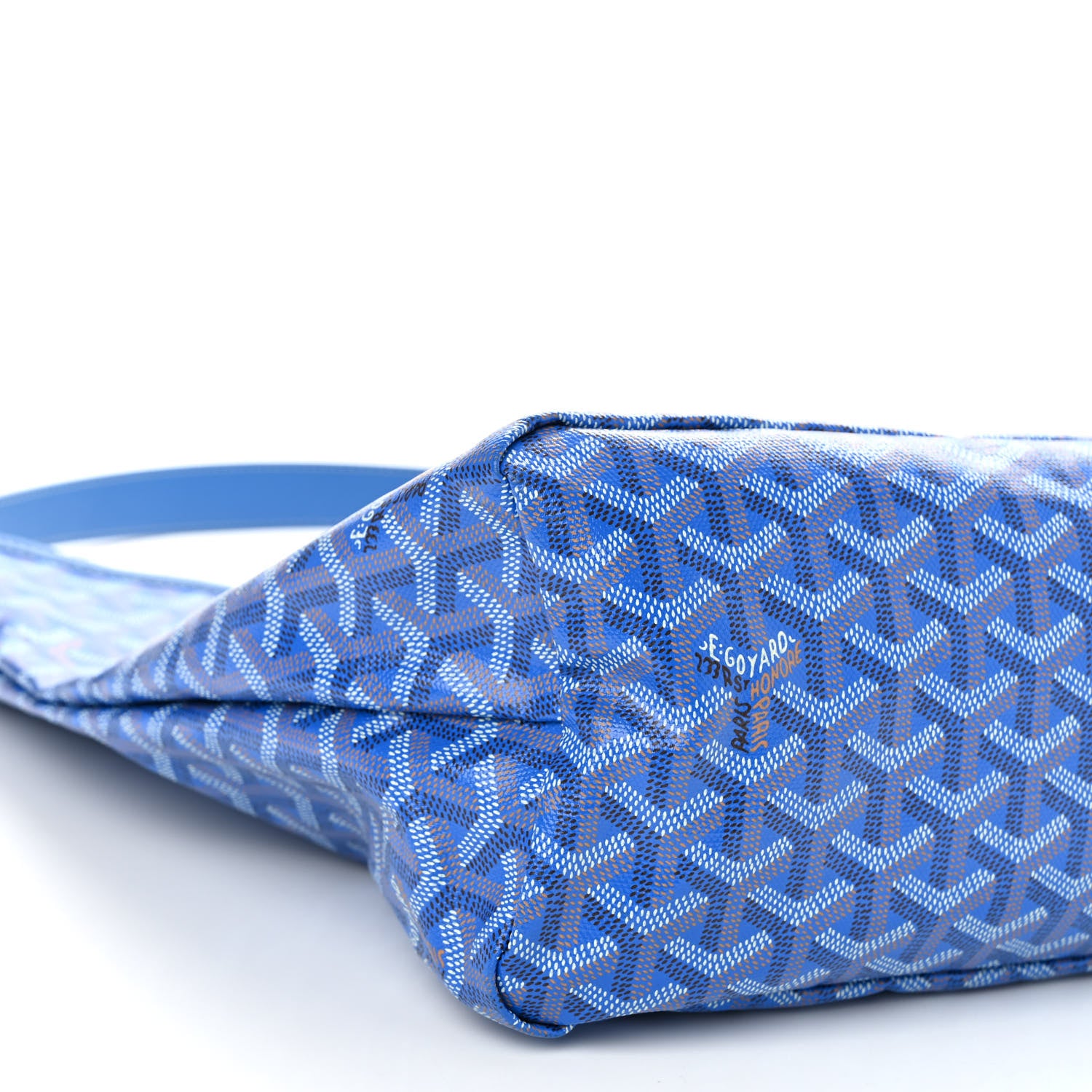 Goyard Goyardine Boheme Hobo Blue 7 of 8