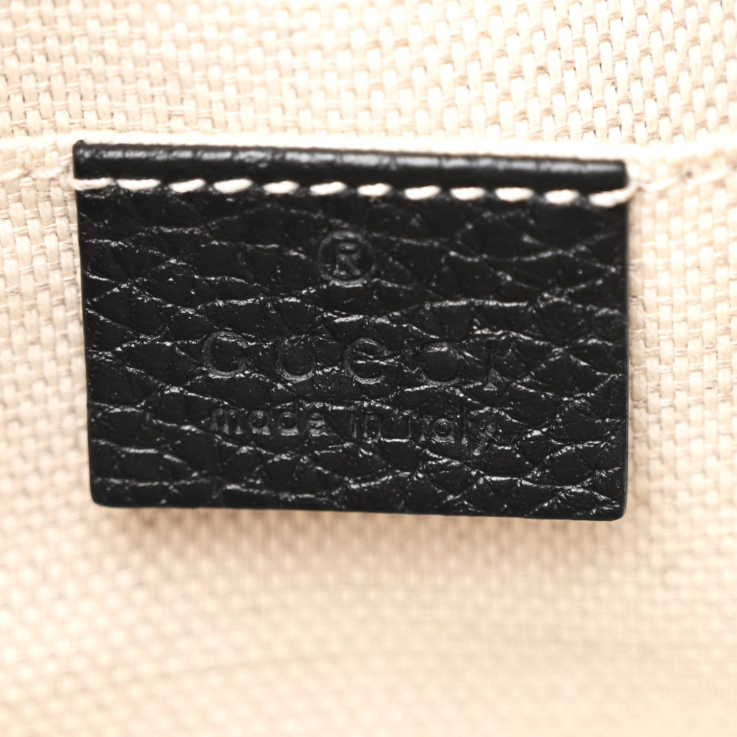 Pebbled Calfskin Small Soho Disco Bag Black