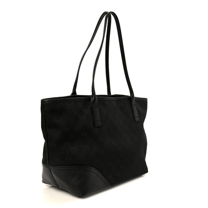 Gucci Monogram Medium New Britt Tote Black 3 of 11