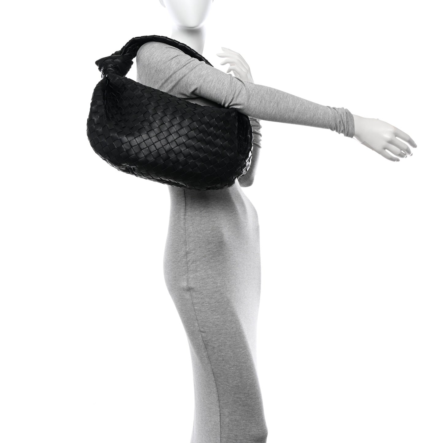 Nappa Intrecciato Small Jodie Black