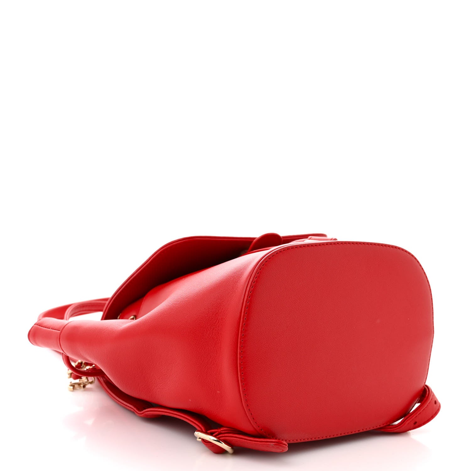 Chanel Lambskin CC Mania Backpack Red 4 of 10
